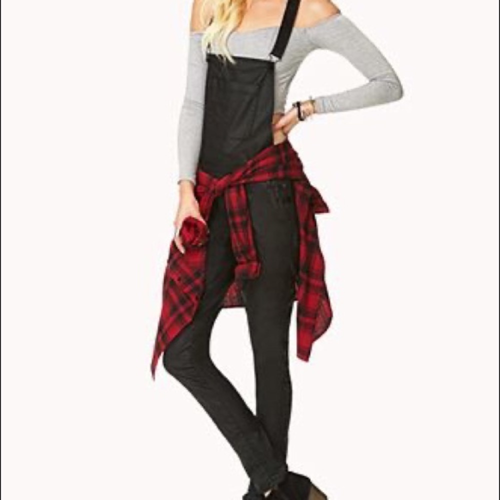 Black Overall pants